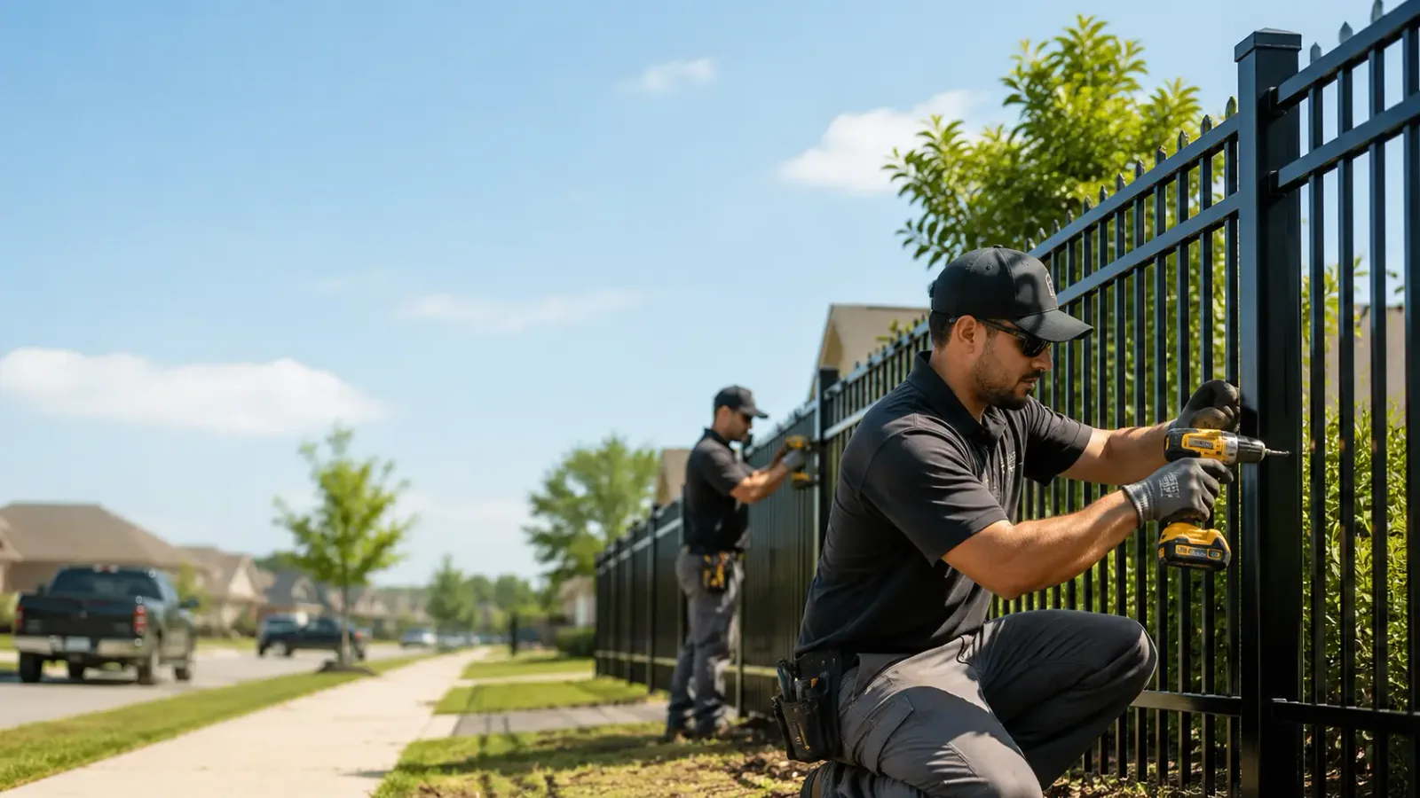 Metal Fence Installation in Marquette, IA